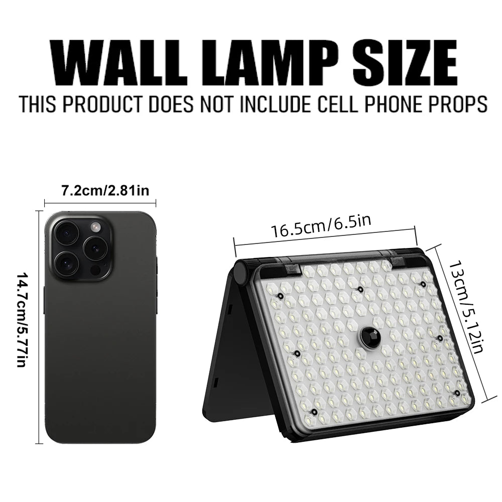 250W Solar Lights Outdoor Waterproof 8000LM LED Flood Lights Motion Sensor with Remote 3 Modes Street Lamp for Yard Garden Path - LKBA