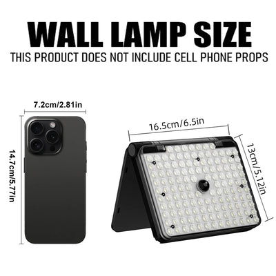 250W Solar Lights Outdoor Waterproof 8000LM LED Flood Lights Motion Sensor with Remote 3 Modes Street Lamp for Yard Garden Path - LKBA