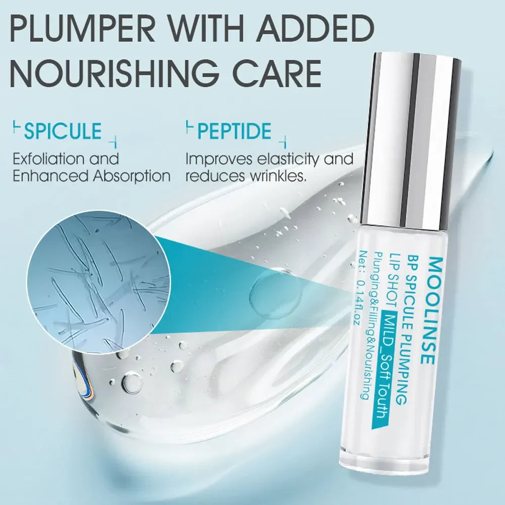 BP Spicule Plump Lip Shot Instantly Volumis Increase Lip Elasticity Long-lasting Moisturize Lip Plumper Gloss Sexy Beauty Makeup - LKBA