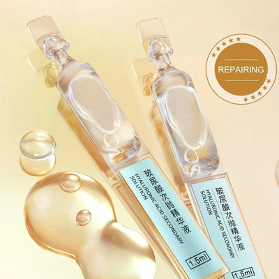 30pcs Hyaluronic Acid Face Serum Solution Nourish Repair Fine Lines Facial Hydration Anti-wrinkles Aging Face Care Essence Set - LKBA