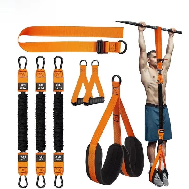 Pull Up Assistance Bands, Heavy Duty Resistance Band for Pull Up,Knee Rest, Bands for Pull Up Assist for Strength Training - LKBA