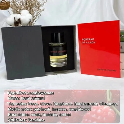 100ml Brand Portrait of a noblewoman Women Perfume Lasting Woody Flora Cologne Men Fragrance Pheromone Dating Everyday Perfume - LKBA