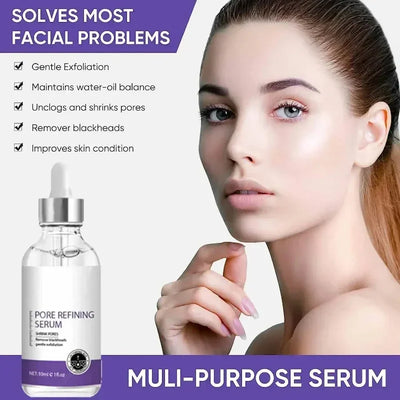 Pore Shrinking Serum Face Removing Large Pores Tightening Repairing Facial Pore Minimizing Essence Skin Care - LKBA