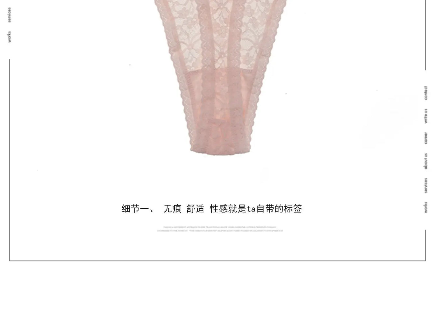 S-XL Plus Size Transparent Lace Lady thong Sexy Low-Waist Women's Lingerie Hollow Out G-string Temptation Female T-pants Tanga - LKBA