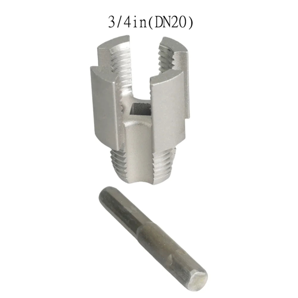 Universal Internal External Pipe Threading Tool Compact Durable Hand Tool for Fast Pipe Fittings - LKBA