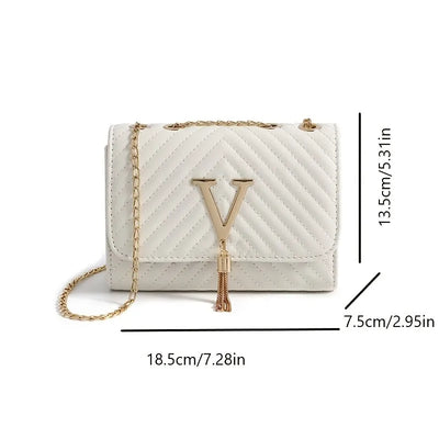 Embroidery Women Crossbody Bag Thread Luxury Handbag Shoulder Bags Brand Sequined Tassel Clutch Small Bag and Purse Party - LKBA