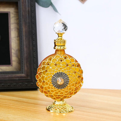 30ml Luxury Vintage Perfume Bottles parfum Mini Travel Essentials Oil Glass Dubai Refillable Perfume Refill mini Dropper Bottle - LKBA