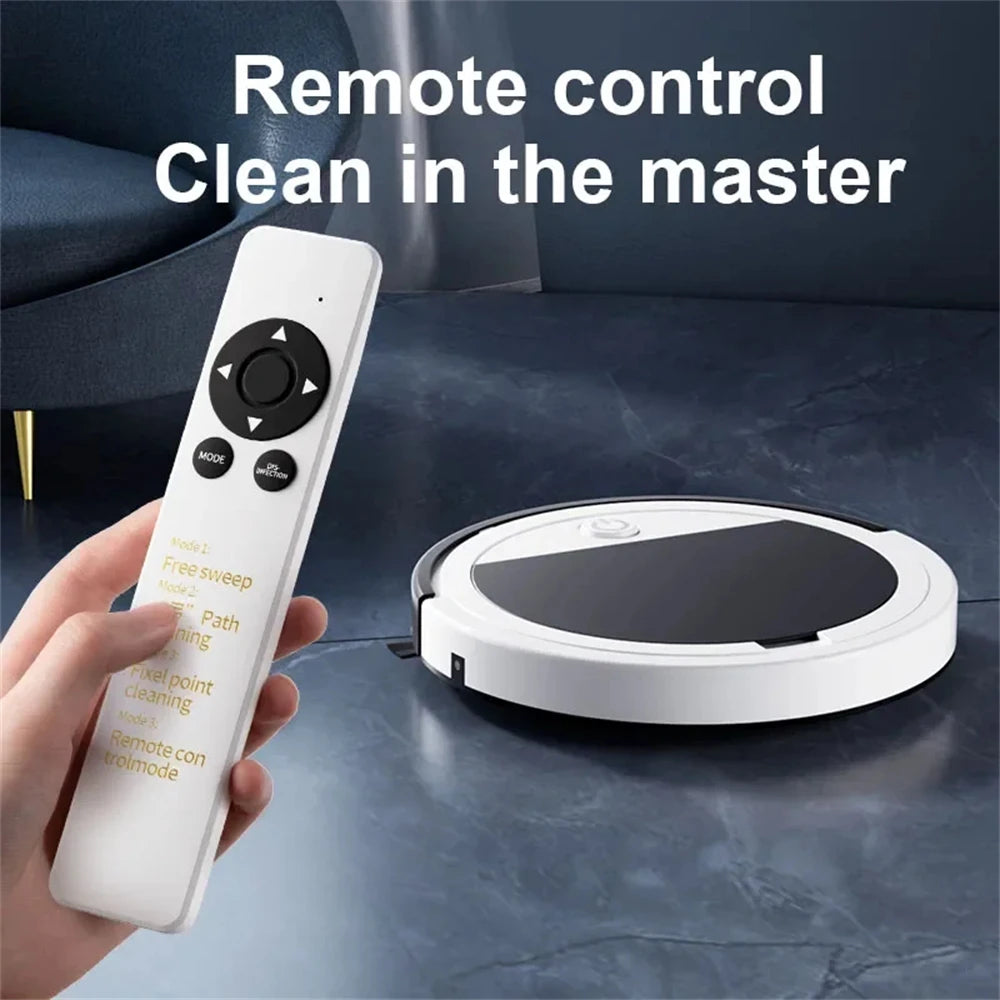 Multifunctional Cleaning Machine Smart Floor Sweep Mop Machine With Remote Control Vacuum Cleaner Home Low Noise Sweeping Robot - LKBA