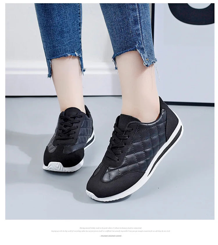 Spring Women's Sneakers Fashion Ladies Vulcanize Shoes Outdoor Running Walking Female Shoes Comfort Lightweight Sneakers Size 41 - LKBA