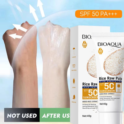 Facial Sunscreen Cream SPF 50+ Body Protector Solar Lotion Long-Lasting UV Protection Sun Sunburn - LKBA