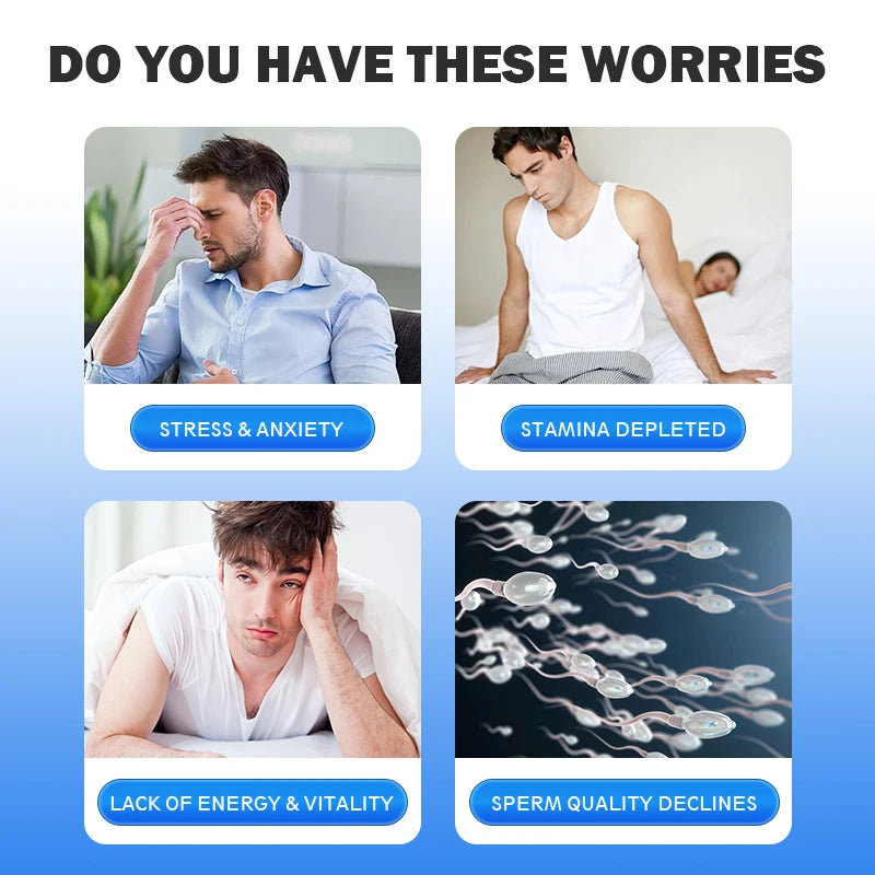 Organic Ashwagandha Pills Men Enhancing Supplement Improve Size Endurance Supports Reproductive Health Natural Energize - LKBA