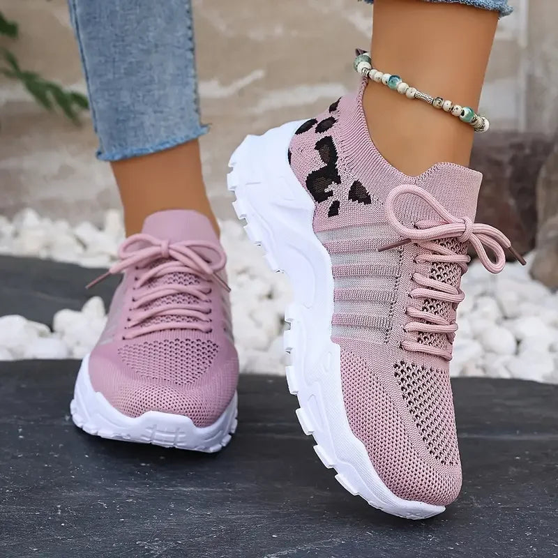 shoes woman 2025 [Leopard print sneakers] lightweight and breathable women's casual sneakers.women's shoes sale shoes - LKBA
