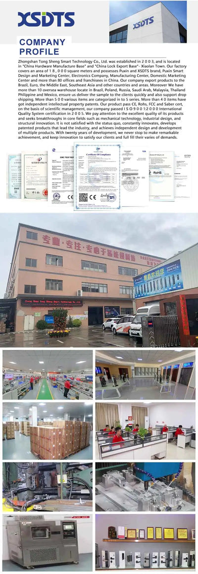 XSDTS Wifi Tuya APP Face Recognition Smart Door Lock with Camera Video Call Voice Intercom Digital Door Lock Automatic Door Lock - LKBA