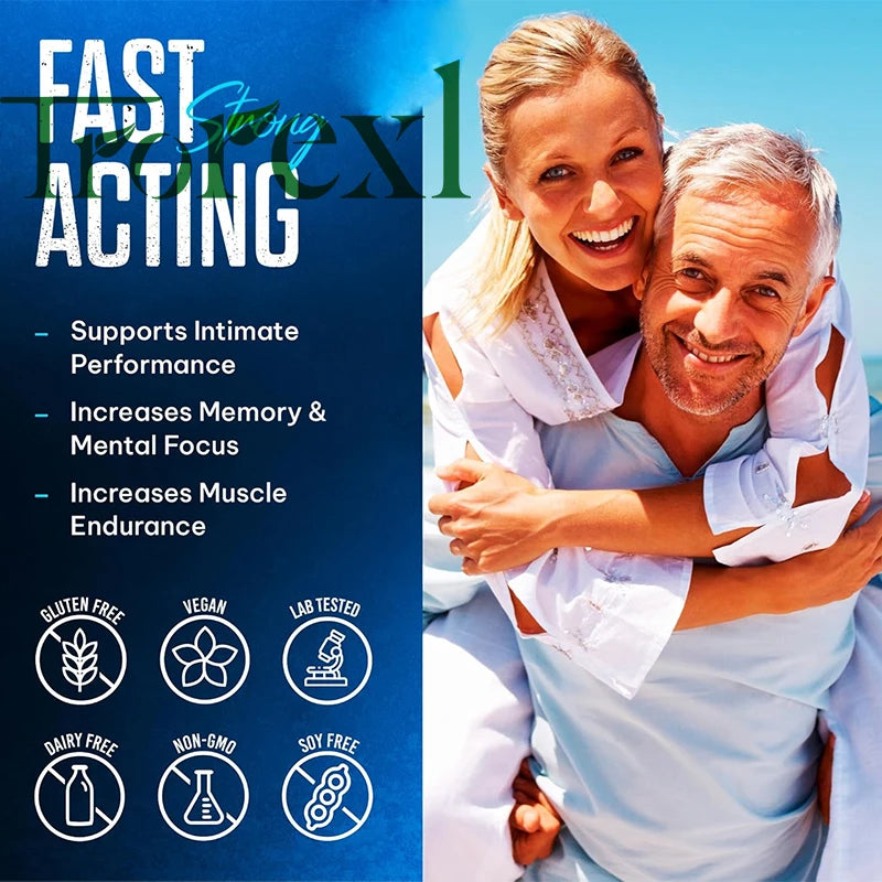 36-360pcs Blue Pills Male Supplement with Natural Oyster & Ginseng, Stamina & Endurance, Boosting Performance - LKBA