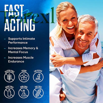 36-360pcs Blue Pills Male Supplement with Natural Oyster & Ginseng, Stamina & Endurance, Boosting Performance - LKBA