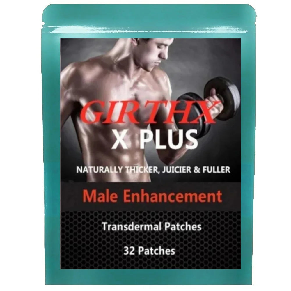 Male Patches, enlarger, Bigger, longer, growth, thicker,32 Patches Two months Supply - LKBA