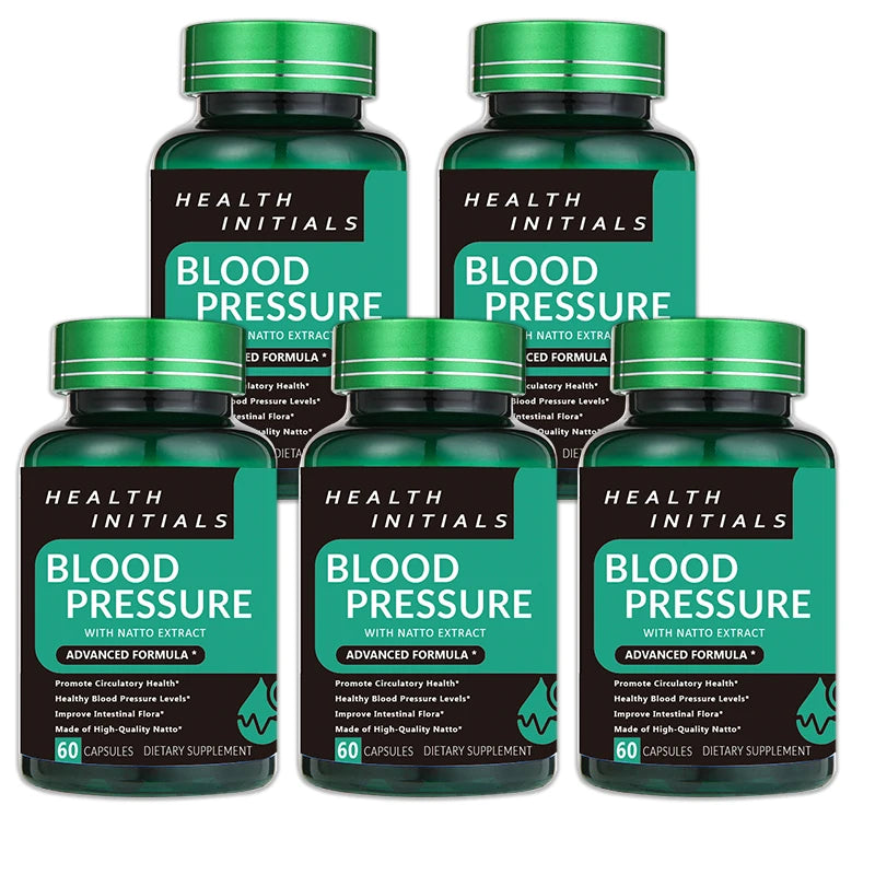 Nattokinase Capsules Blood Vessel Clean Dissolve Blood Clots Lowering Pressure Prevent Arteriosclerosis Improve Vascular Health - LKBA