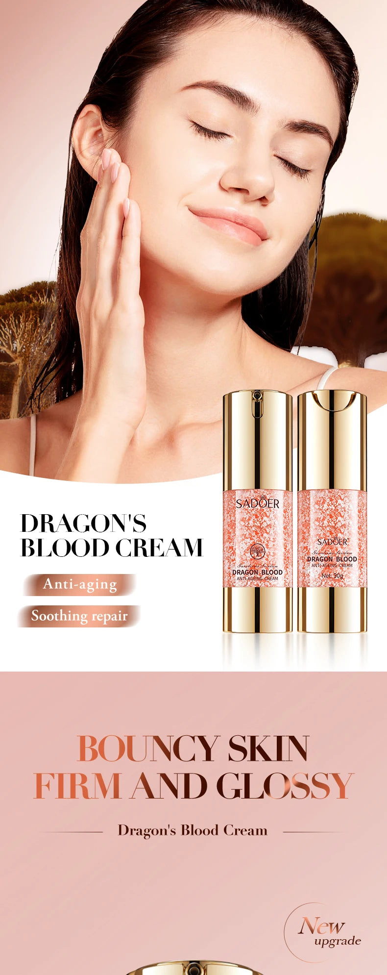 Moisturizing Face Cream/Serum Nourishing Moisturizing Lightening Blood-activating skin care - LKBA