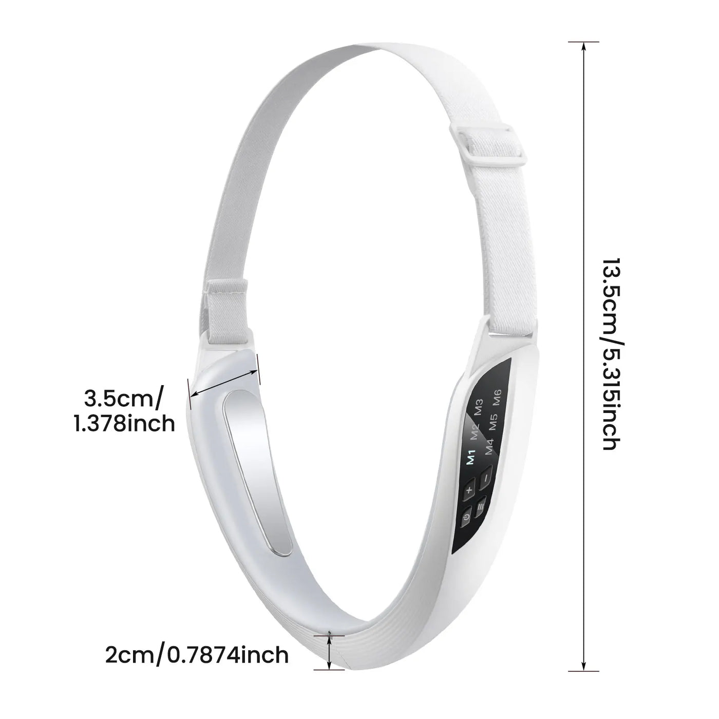 Electric V Face Lifting Beauty Device 6 Modes 8 Levels EMS Micro-current Firming Facial Massager Double Chin Removal Skin Care - LKBA