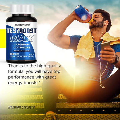 L-Arginine & L-Citrulline 100 Capsules Non-GMo Supports Reproductive Health Natural Energizer, Plant-Based, Pure &  Organic - LKBA