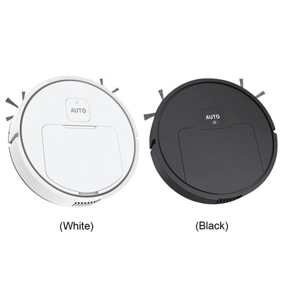 3-in-1 Robot Vacuum Cleaner USB Rechargeable 1000Pa Suction Robotic Vacuum and Mop Combo for Home Floor Washing Carpet Pet Hair - LKBA