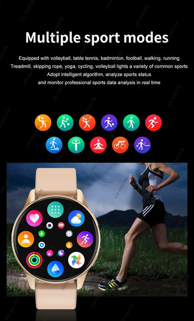 Bluetooth Call Smart Watch Pro 1.39-Inch Custom Dials Music Sports Men Women Watch 6 Health Monitor Smartwatch For Android IOS - LKBA