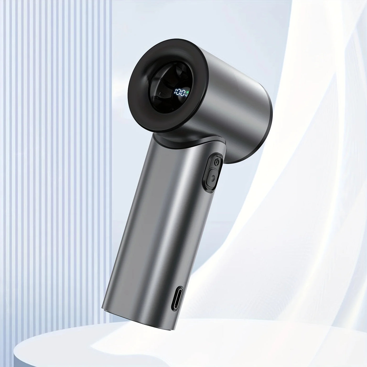 Rechargeable Handheld Fan, Stylish Design, Portable High Speed Fan - Small and Powerful for Outdoor Sports, Travel, Camping - LKBA