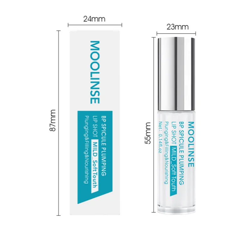 BP Spicule Plump Lip Shot Instantly Volumis Increase Lip Elasticity Long-lasting Moisturize Lip Plumper Gloss Sexy Beauty Makeup - LKBA