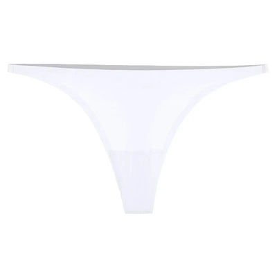 2024 Seamless Panties Ice Silk Seamless Panties For Women Soft Thin Thongs Woman Satin Underwear Female Bikini String Panties - LKBA