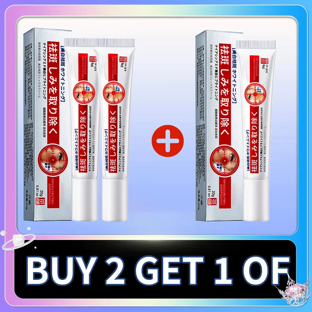 Mild niacinamide whitening and blemish cream, lightens melanin dull pigment, moisturizes skin care - LKBA