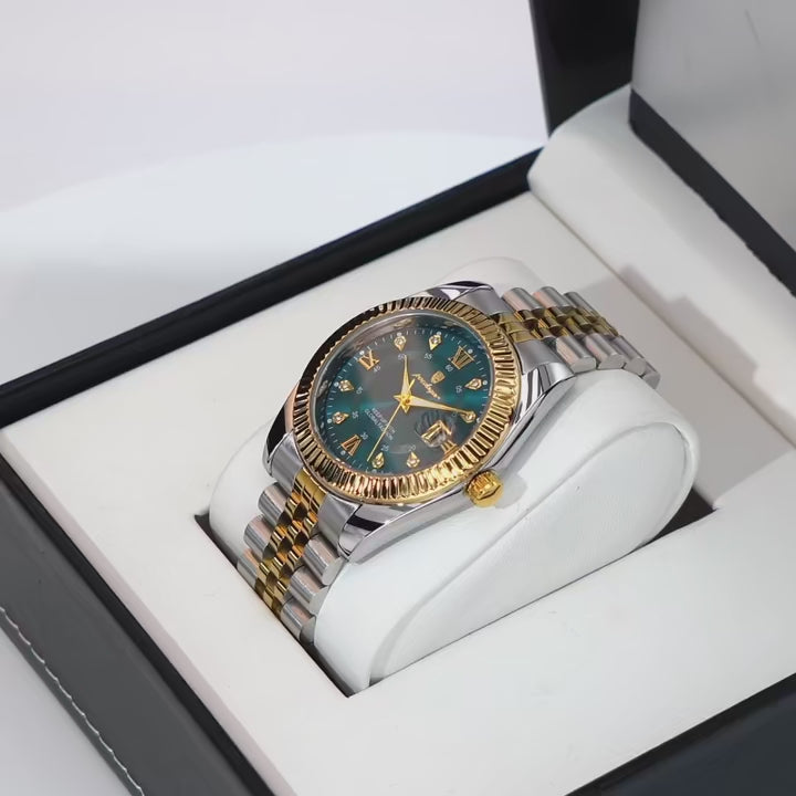 POEDAGAR Luxury Fashion Wristwatch For Men Stainless Steel Date Quartz Man Watch Waterproof Luminous Casual Men's Watches Reloj