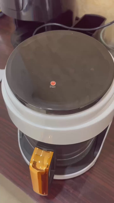 Air Fryer Visual Oil-free Electric Fryer Multi-Functional Automatic Household 360°Baking LED Touchscreen