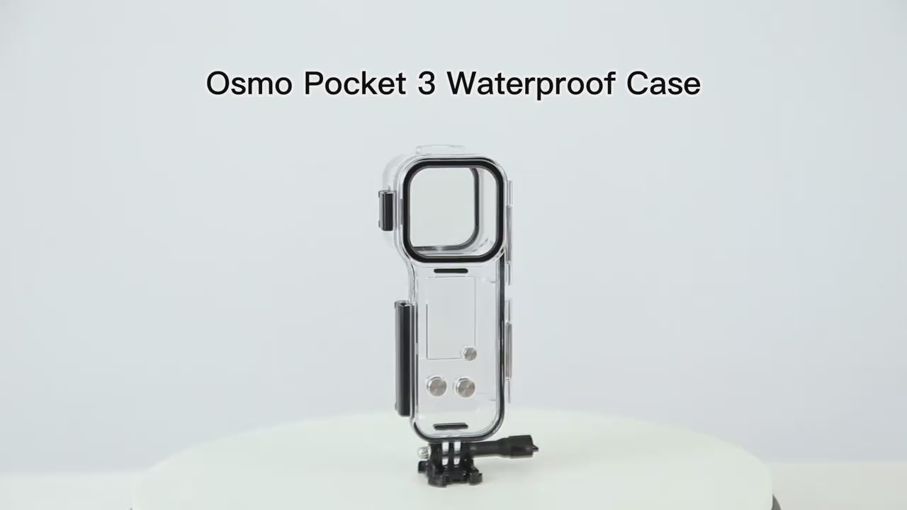For DJI Osmo Pocket 3 Diving Cover 45m Underwater Waterproof