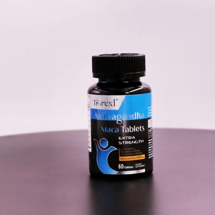 Organic Ashwagandha Pills Men Enhancing Supplement Improve Size Endurance Supports Reproductive Health Natural Energize