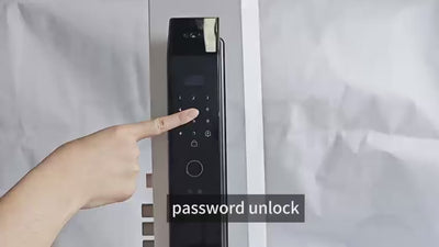 Tuya 3D Face Real-time Intercom Digital Electronic Door Lock Security Camera Intelligent Fingerprint smart lock for home