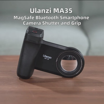 Ulanzi MA35 MagSafe Smartphone Camera Shutter Grip Bluetooth Selfie Handle As Camera Photo Stabilizer Vertical Horizontal Shoot