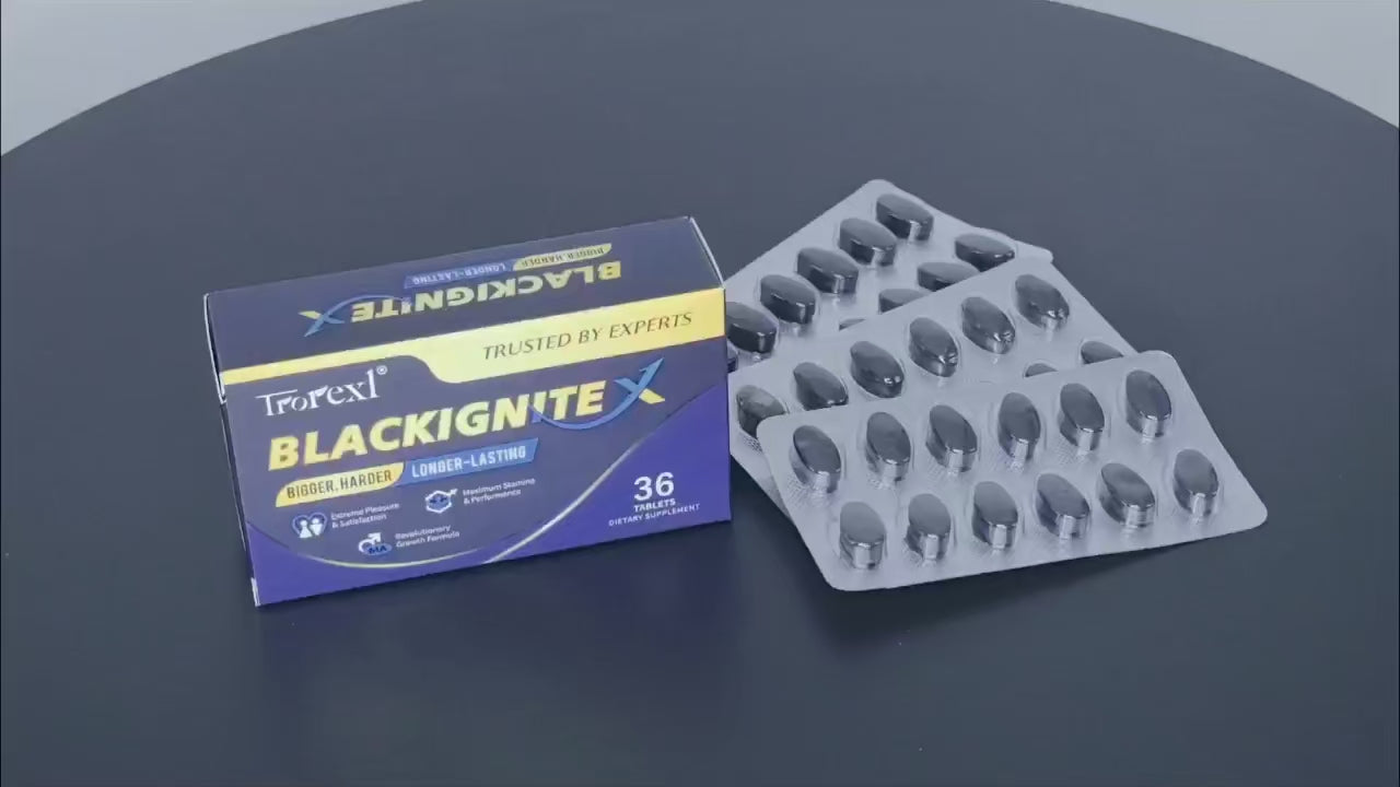 BlackIgniteX Natural Male Enhancing Supplement- Boosts Strength & Firmness for Men, Enhanced Stamina Performance & Endurance