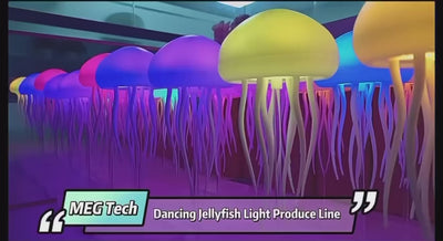 Upgraded Silent Jellyfish Lamp, Jelly Fish Light With Dancing Legs, Voice Control for Bedrooms, Living Room and Christmas Gifts