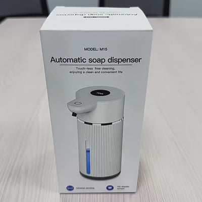 420ML Large Capacity Automatic Smart Senor Soap Dispenser Wall-Mounted Electric Foam/Liquid Model Hand Dish Washing Pump Machine