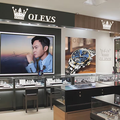 OLEVS Top Brand Male Watches Square Quartz Watch Watch For Men Waterproof Leather Strap Sport Clock Male Relogio Masculino