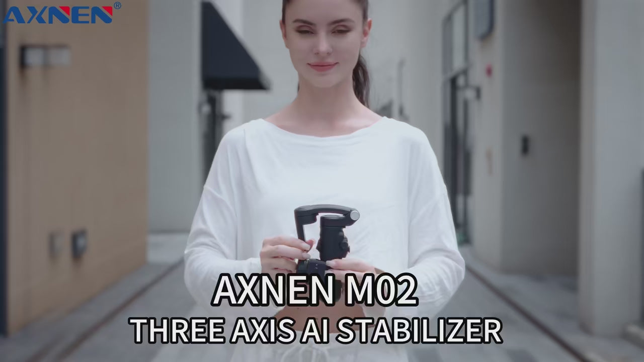 M02 Gimbal Smartphone Stabilizer 3-Axis Anti-shake Video Record Handheld Selfie Gimbals